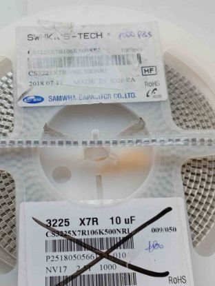 CS3225X7R106K500NRL SAM 18 resmi