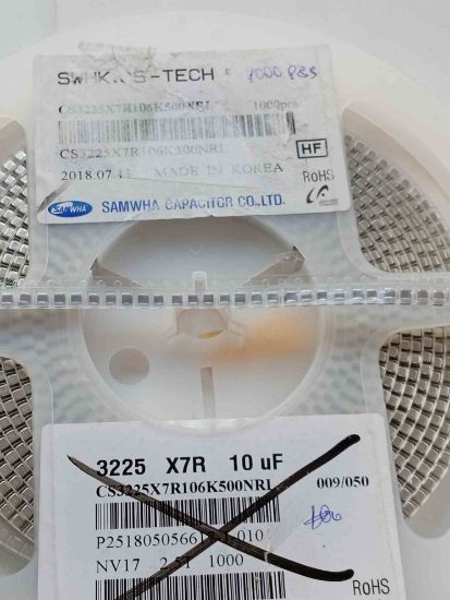 CS3225X7R106K500NRL SAM 18 resmi