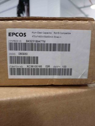 B43231B9477M  470MF 400V  resmi
