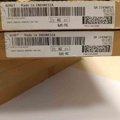 F461DJ334J630Z 330NF 630V 22.5 0.05 KEMET POLYESTER KONDANSATÖR resmi