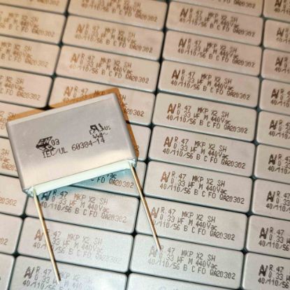 R474R33305002M 330NF 440VAC 27.5 20%|R.47 KEMET POLYESTER KONDANSATÖR resmi