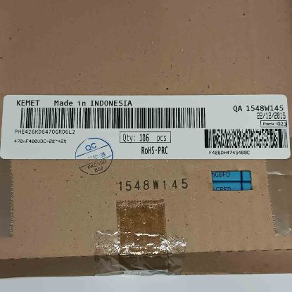 PHE426KD6470GR06L2 470NF 400V 22.5 %2 KEMET POLYESTER KONDANSATÖR resmi