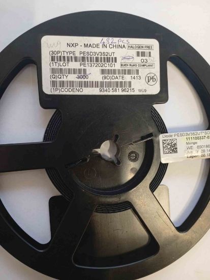 PESD3VS2VT 3.3V SOT23 DIODE TVS 330W 3V3 SOT23 Transil DİYOT resmi