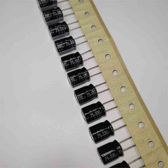 25YXF330MT810 330MF 25V 10x12.5 85 RUBYCON ELKO KONDANSATÖR resmi