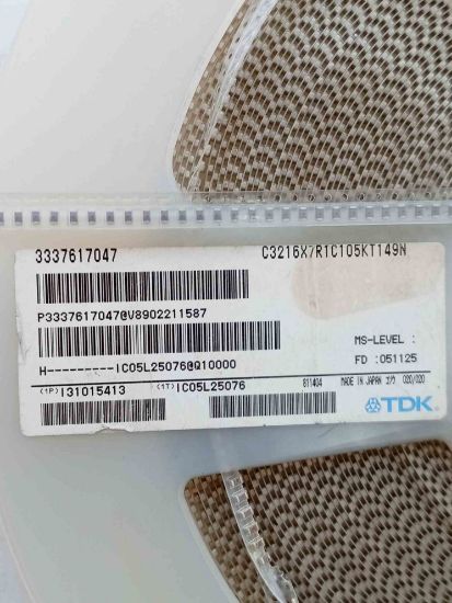 C3216X7R1C105KT149N TDK resmi