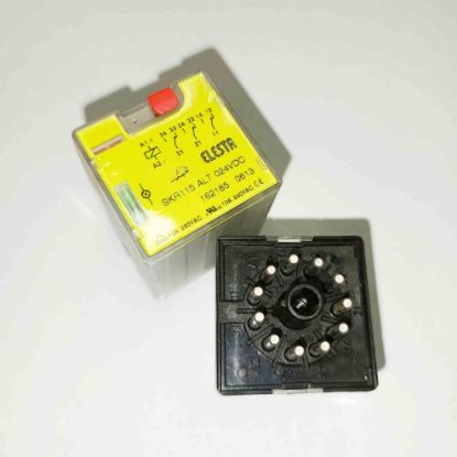 SKR115ALT 24VDC 10A 3C 11PIN ELESTA GÜÇ RÖLE resmi