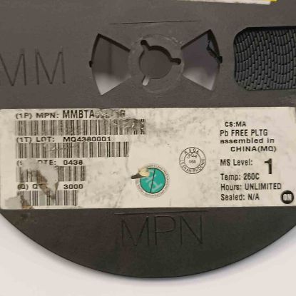 MMBTA56LT1G 0.5A 80V SOT23 SMD TRANSİSTÖR resmi