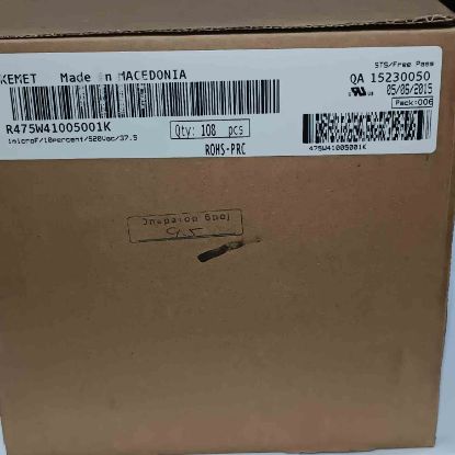 R475W41005001K 1MF 520VAC 37.5 10%|R.47 KEMET POLYESTER KONDANSATÖR resmi