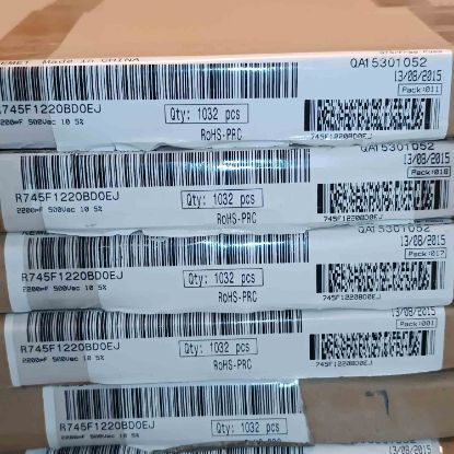 R745F1220BD0EJ 2.2NF 500VAC 10 0.05 KEMET POLYESTER KONDANSATÖR resmi