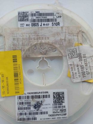 RC0805JR07510R resmi
