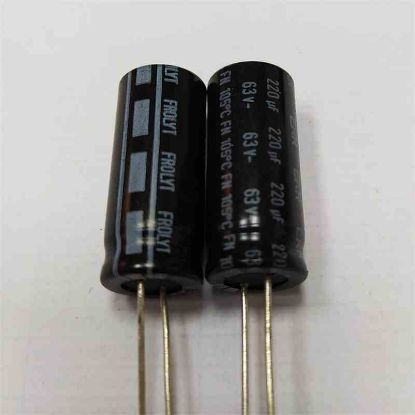 220MF 63V 12x25 FLORYT ELKO KONDANSATÖR resmi