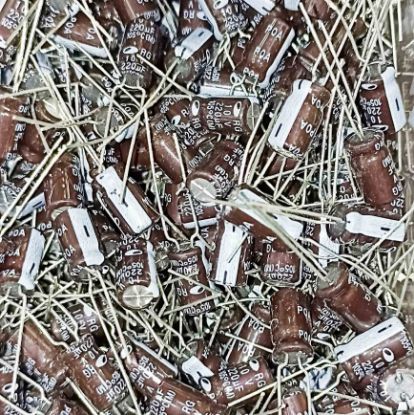 220MF 10V 5x11 ELKO KONDANSATÖR resmi