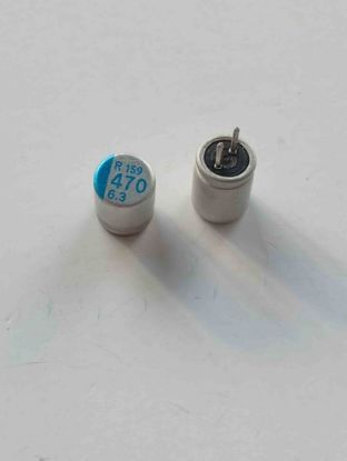R 159 470 6.3 470MF 6.3V KONDANSATÖR resmi