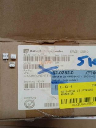 2001S-02TW-L 2 Lİ PIN SERO KONNEKTÖR resmi