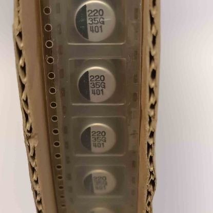 VGV227M035SOANH030 220MF 35V 10x10.2 SMD KONDANSATÖR resmi
