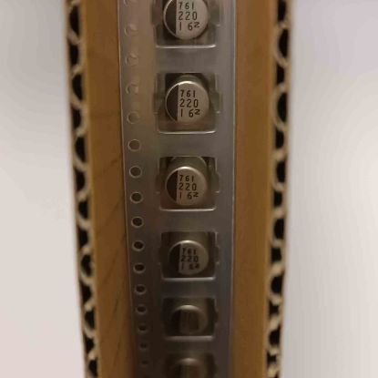 NACZ221M16V6,3X8TR13F 220MF 16V 6.3x8 NIPPON SMD KONDANSATÖR resmi