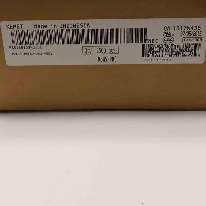 F861BB103M310C 10NF 310VAC 15 0.2 KEMET POLYESTER KONDANSATÖR resmi