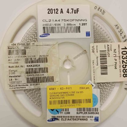 CL21A475KOFNNNG 4.7MF 16V 805 SAMSUNG SMD SERAMİK KONDANSATÖR resmi