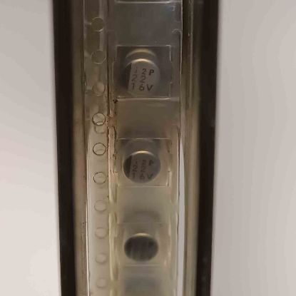 UUT1C220MCQ1PS 22MF 16V NICHICON SMD KONDANSATÖR resmi