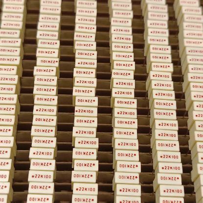 R82EC3220ZB70K 220NF 100V 5 0.1 KEMET POLYESTER KONDANSATÖR resmi