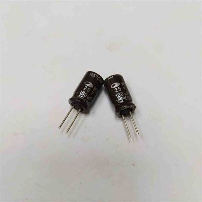 100MF 25V 6x11 105 ELKO KONDANSATÖR resmi