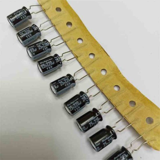 220MF 25V 8x12 RUBYCON ELKO KONDANSATÖR resmi