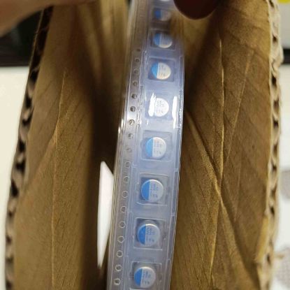 PCS0J221MCL1GS 220MF 6.3V 6.3x6 NICHICON SMD KONDANSATÖR resmi