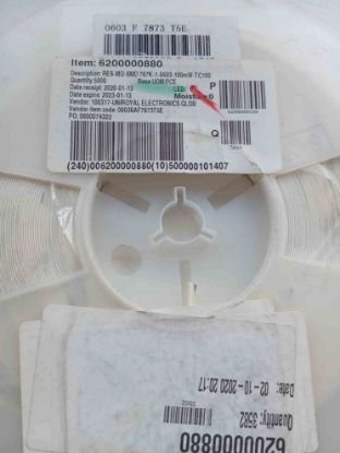 0603SAF7873D5E 787K 603 DİRENÇ resmi