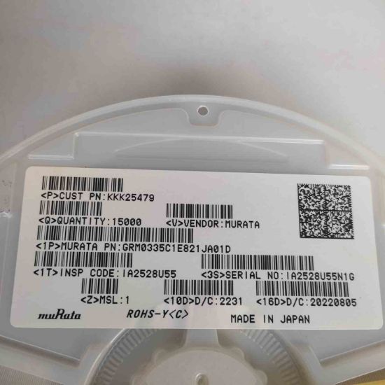 GRM0335C1E821JA01D resmi