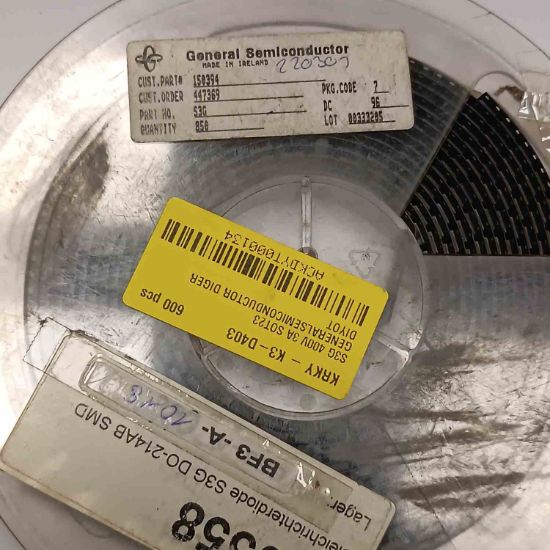 S3G 400V 3A SOT23 GENERALSEMICONDUCTOR DİYOT resmi