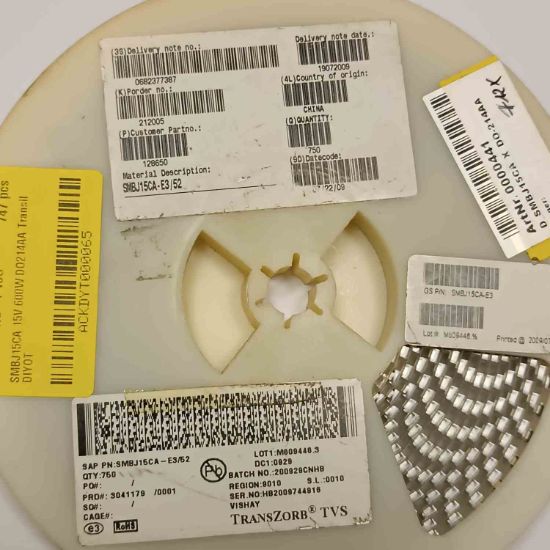 SMBJ15CA 15V 600W DO214AA Transil DİYOT resmi