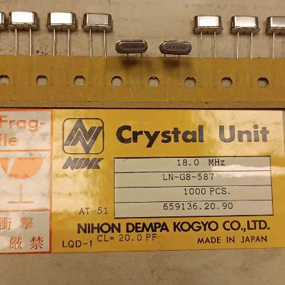 LN-G8-587 18MHz TAITIEN KRİSTALLER resmi