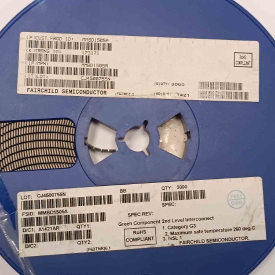 MMBD1505A 200V 0.2A SOT23 SMD DİYOT resmi