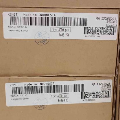 R82EC1330Z350J 3.3NF 100V 5 0.05 KEMET POLYESTER KONDANSATÖR resmi