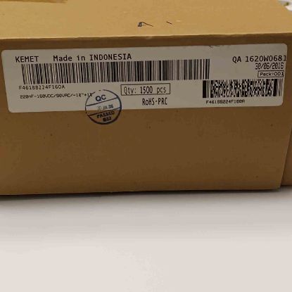 F461BB224F160A 220NF 160V 15 %1 KEMET POLYESTER KONDANSATÖR resmi