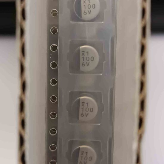 UWX0J101MCR1GB 100MF 6.3V 6.3x5.4 NICHICON SMD KONDANSATÖR resmi