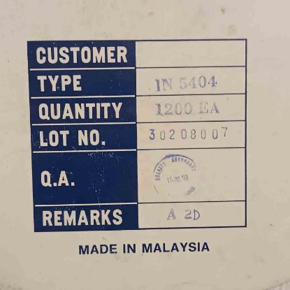 1N5404 400V 3A DİYOT resmi