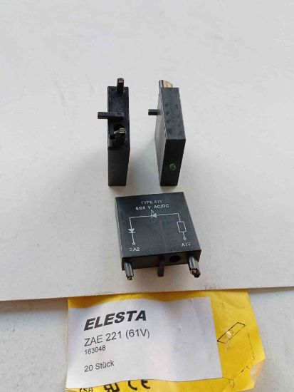 ZAE221 61V 6/24V ELESTA SOKET resmi