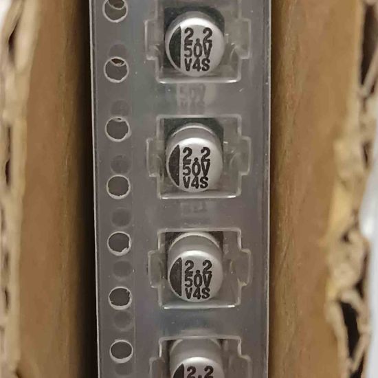 S040830-1-09 2.2MF 50V 4x5.4 CHANG SMD KONDANSATÖR resmi