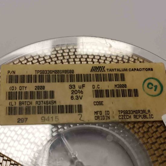 TPSB336M006 33MF 6.3V TANTAL KONDANSATÖR resmi