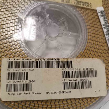 TPSB336M006 33MF 6.3V TANTAL KONDANSATÖR resmi