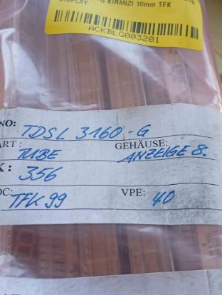 TDSL3160-G KIRMIZI 10mm TFK DİSPLAY resmi