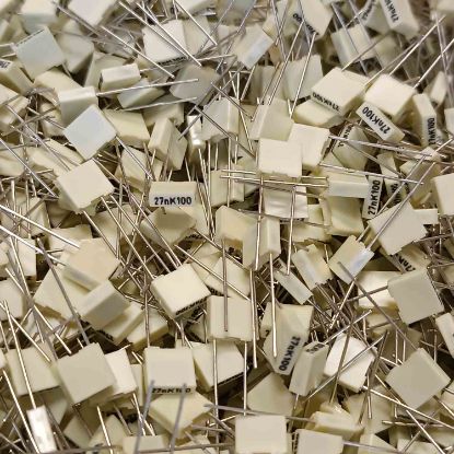 R82EC2270Z350K 27NF 100V 5 0.1 KEMET POLYESTER KONDANSATÖR resmi