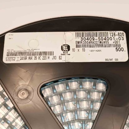 EMVK350ARA221MJAOS 220MF 35V 10x10 NIPPON SMD KONDANSATÖR resmi