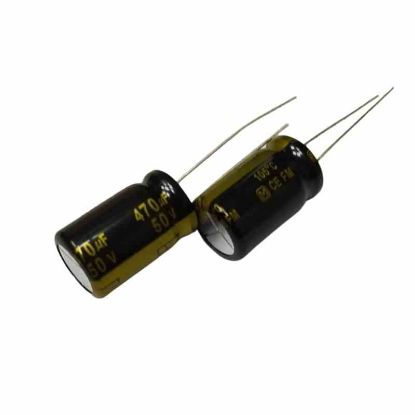 470MF 50V 12.5x20 MATSUSHITA ELKO KONDANSATÖR resmi