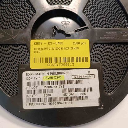 BZV55C3V3 3.3V SOD80 NXP ZENER DİYOT resmi