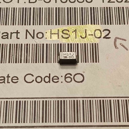 HS1J-02 1A 600V DO-214 TAIWAN SMD DİYOT resmi