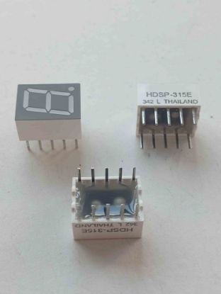HDSP-315E KIRMIZI 7 SEGMENT 10mm DİSPLAY resmi