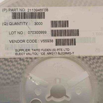 2113946F08 22MF 6.3V 805 SMD SERAMİK KONDANSATÖR resmi