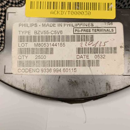 BZV55-C5V6 5.6V 1.3W SOD80 PHILIPS ZENER DİYOT resmi